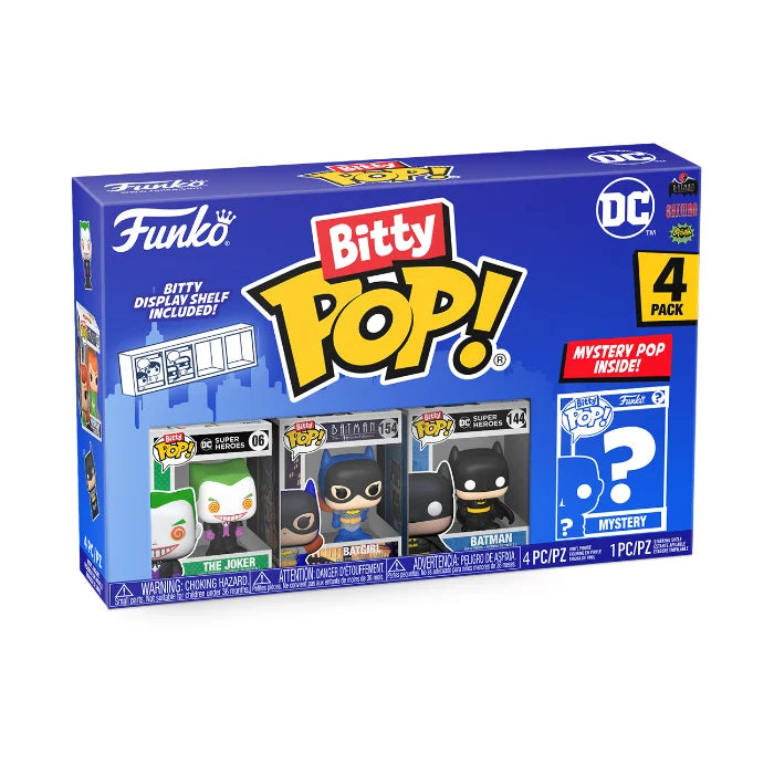 Funko Bitty Pop - DC Comics Series 2 (4-Pack)