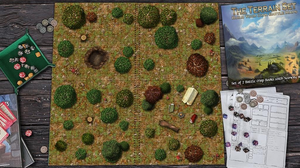 The Terrain Set Build Your Own Battle Map Kit (Eng)