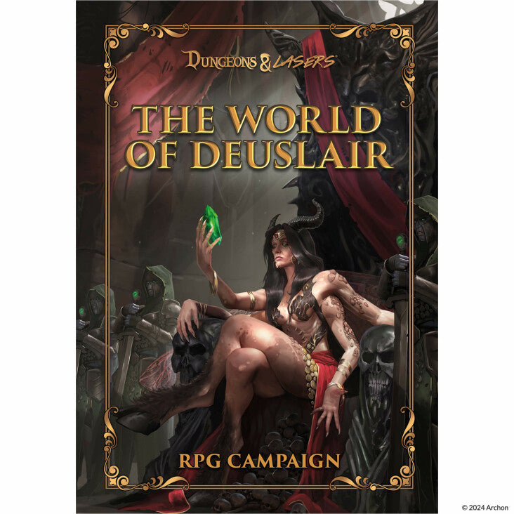 Dungeons & Lasers: The World of Deuslair - RPG Campaign (Eng)