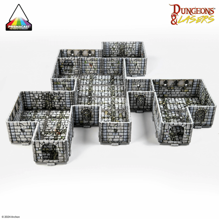 Dungeons & Lasers: Fantasy Dungeon (Pre-Painted)
