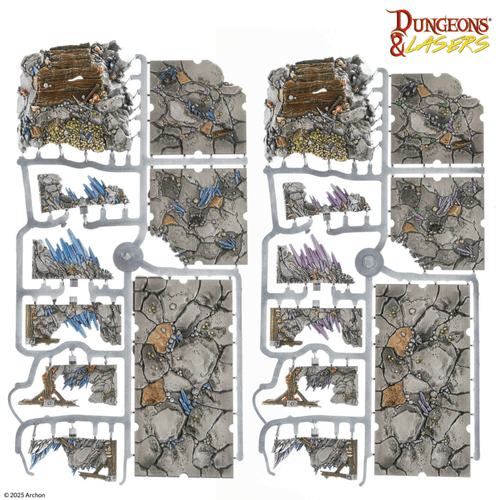 Dungeons & Lasers: Deep Mines (Pre-Painted)