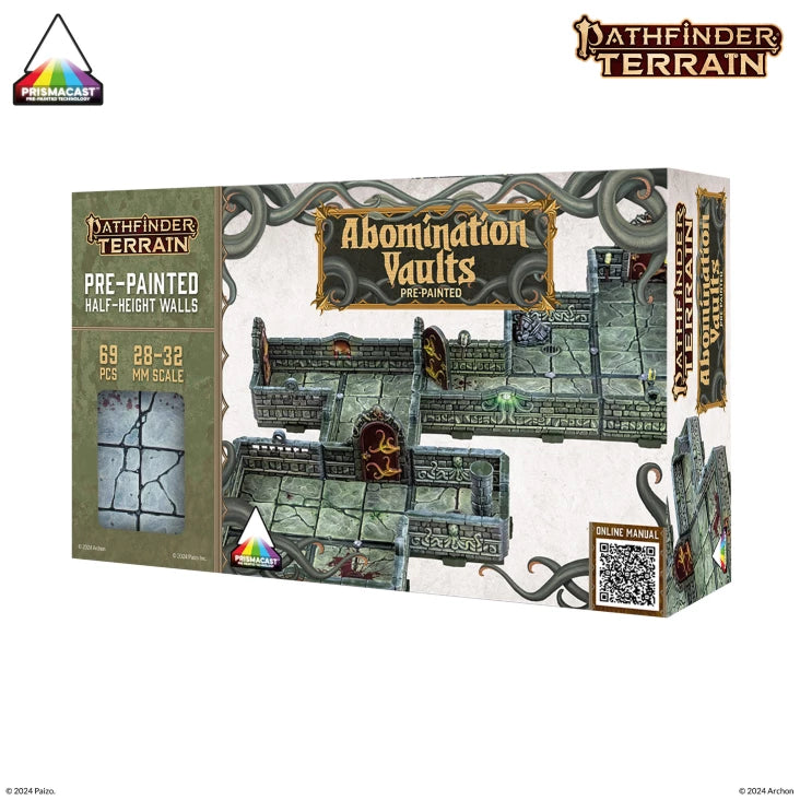 Dungeons & Lasers: Pathfinder Terrain: Abomination Vaults (Pre-Painted)