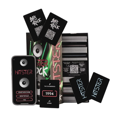 Hitster Rock - the Music Card Game (Nordic)