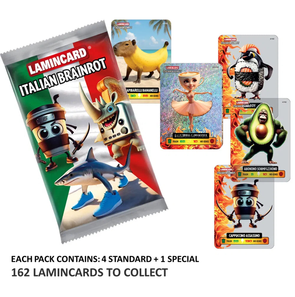 Lamincard Italian Brainrot - Booster Box (24)