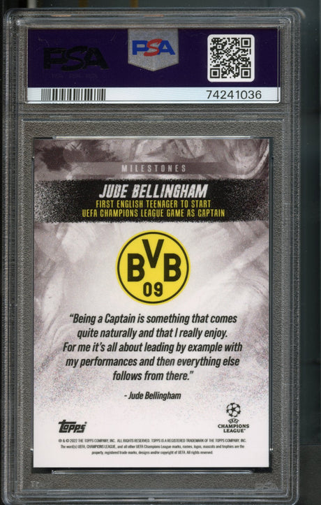 Jude Bellingham 16/99 PSA 9 [2022 Topps Jude Bellingham Curated]