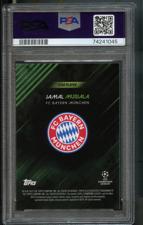 Jamal Musiala 23/99 PSA 9 [2023 Topps UCL Knockout]