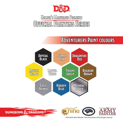 Nolzur's Marvelous Pigments - Adventurers Paint Set