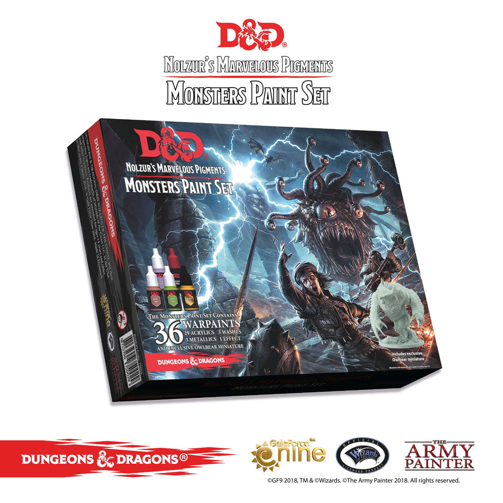 Nolzur's Marvelous Pigments - Monsters Paint Set