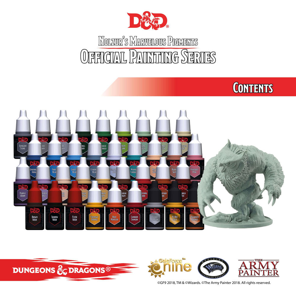 Nolzur's Marvelous Pigments - Monsters Paint Set