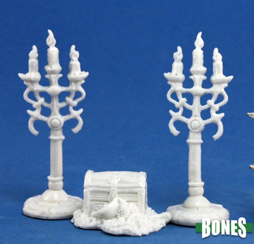 Reaper Bones: Treasure & Candleabra