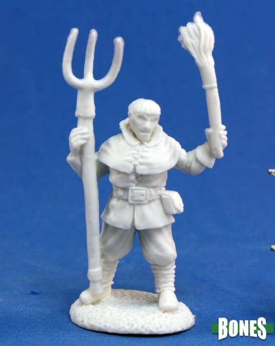 Reaper Bones - Townfolk: Village Rioter