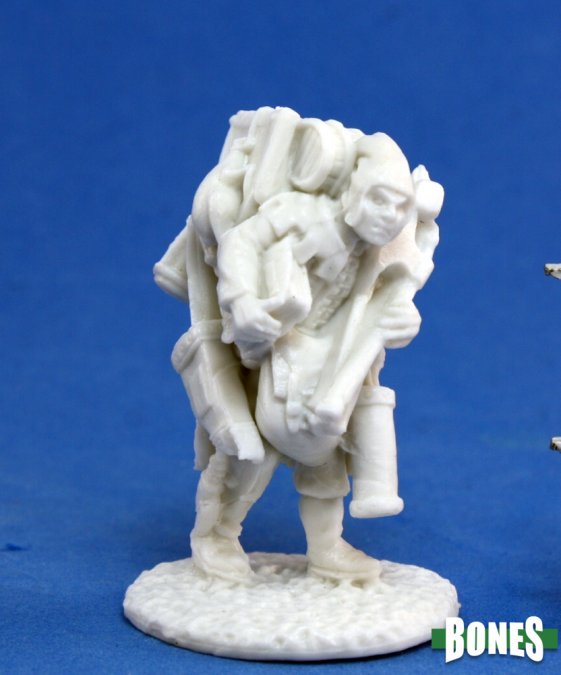 Reaper Bones: Townfolk - Oswald the Overladen