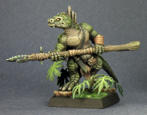 Reaper Bones - Lizardmen Spearman