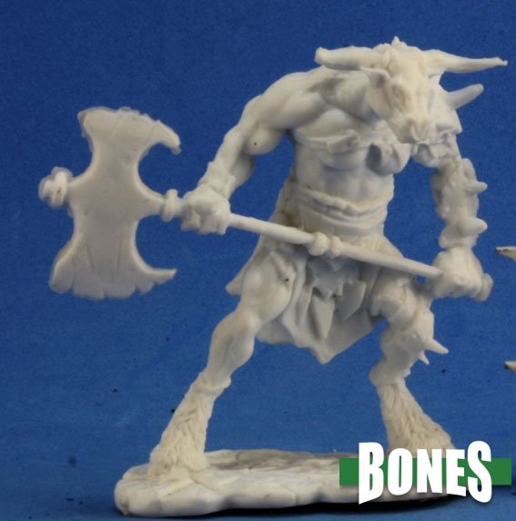 Reaper Bones - Bloodhoof Minotaur Barbarian