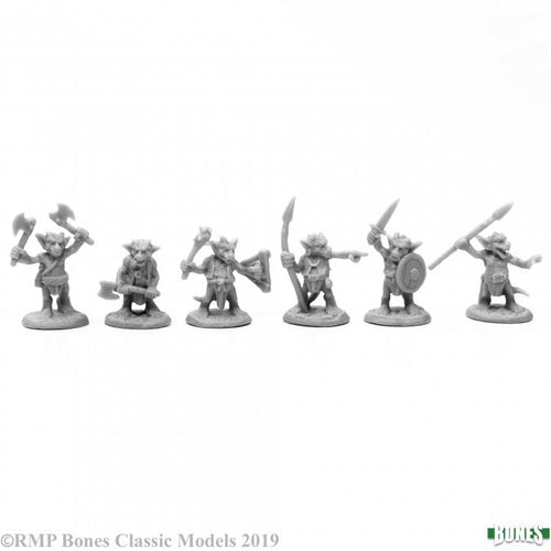 Reaper Bones - Kobold Mooks (6 Stk)