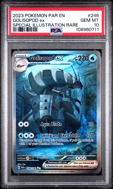 Golisopod Ex [Special Illustration Rare] #246 PSA 10 [Pokemon Paradox Rift 2023]