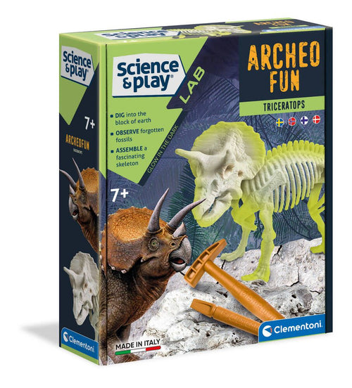 Science and Play - Archeo Fun Triceratops