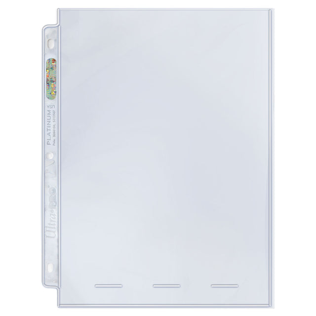 Ultra PRO 1-Pocket Platinum Page with 8" X 10" Pocket (100)