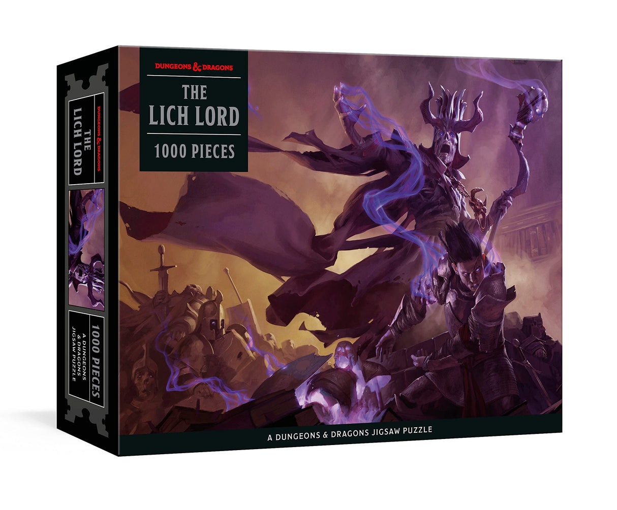 Dungeons & Dragons - The Lich Lord 1000 (Puslespil)