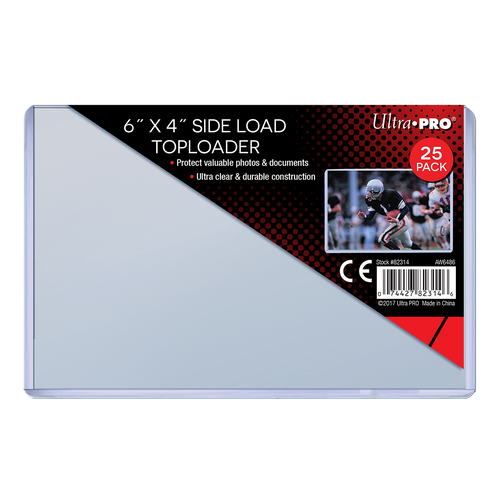 Ultra PRO 6" x 4" Side Load Toploader (25)