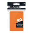 Ultra PRO PRO-Gloss Standard Deck Protector sleeves - Orange (50)