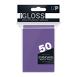 Ultra PRO PRO-Gloss Standard Deck Protector sleeves - Purple (50)
