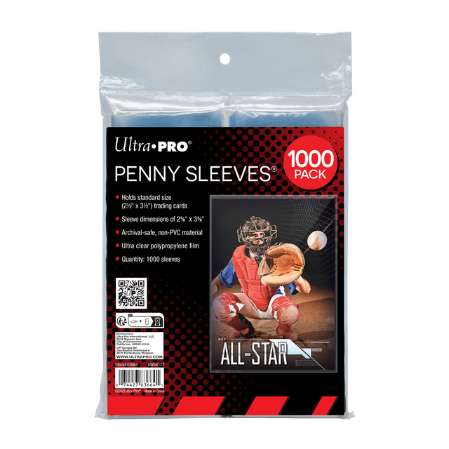 Ultra PRO Soft Card Sleeves (Penny Sleeves) (1000)