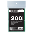 Ultra PRO PRO-Gloss Standard Deck Protector Sleeves Bundle - Green (200)