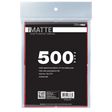 Ultra PRO PRO-Matte Standard Deck Protector Sleeves Bundle - Red (500)