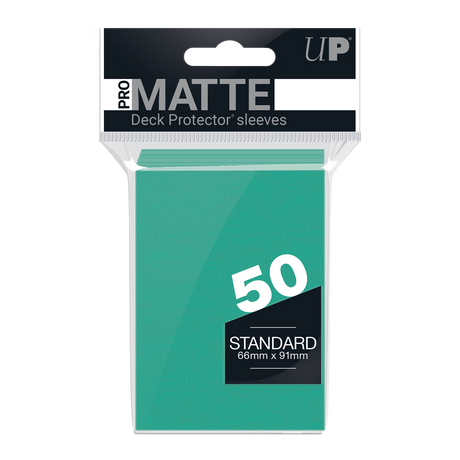 Ultra PRO PRO-Matte Standard Deck Protector sleeves - Aqua (50)
