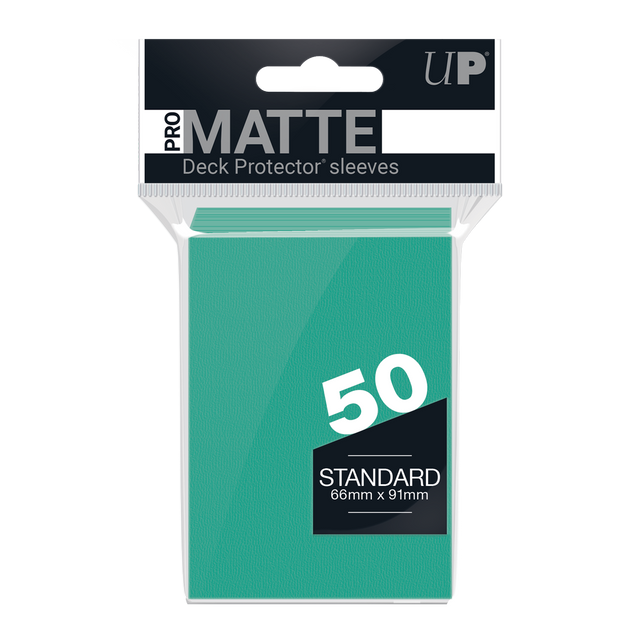 Ultra PRO PRO-Matte Standard Deck Protector sleeves - Aqua (50)