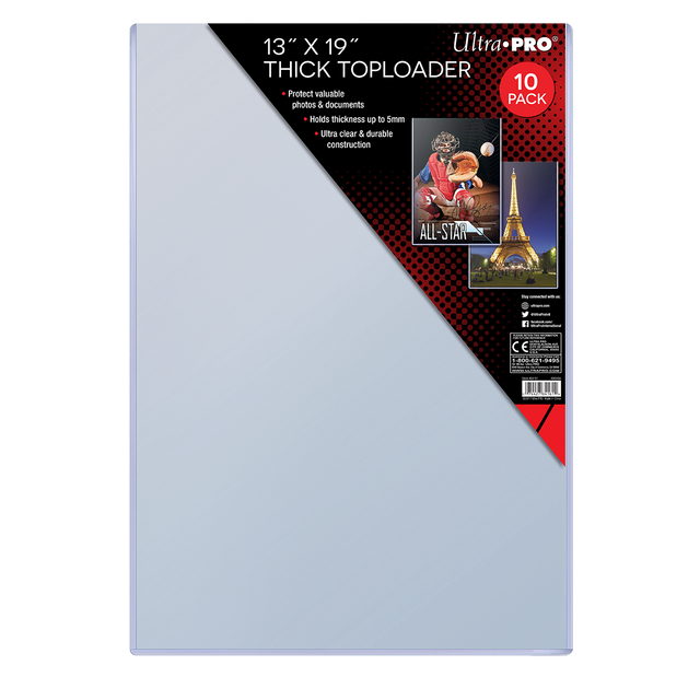 Ultra PRO 13" X 19" Thick Toploader (10)