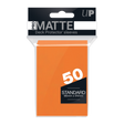 Ultra PRO PRO-Matte Standard Deck Protector sleeves - Orange (50)