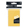 Ultra PRO PRO-Matte Standard Deck Protector sleeves - Yellow (50)