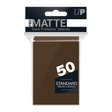 Ultra PRO PRO-Matte Standard Deck Protector sleeves - Brown (50)