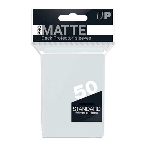 Ultra PRO PRO-Matte Standard Deck Protector sleeves - Clear (50)