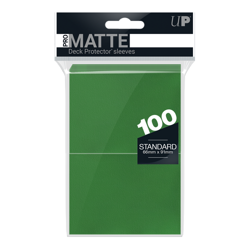 Ultra PRO PRO-Matte Standard Deck Protector sleeves - Green (100)