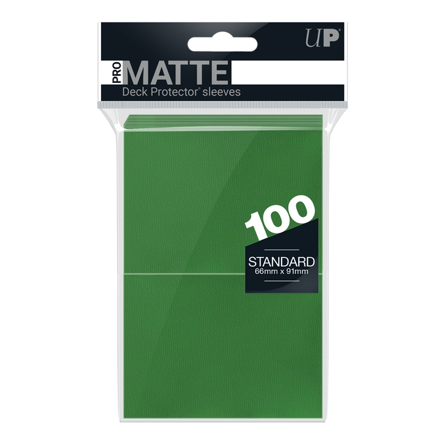 Ultra PRO PRO-Matte Standard Deck Protector sleeves - Green (100)