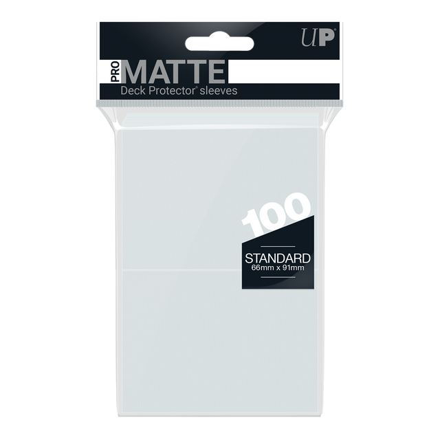 Ultra PRO PRO-Matte Standard Deck Protector sleeves - Clear (100)