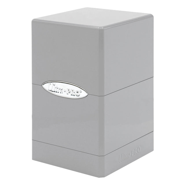 Ultra PRO Satin Tower Deck Box - Metallic Silver