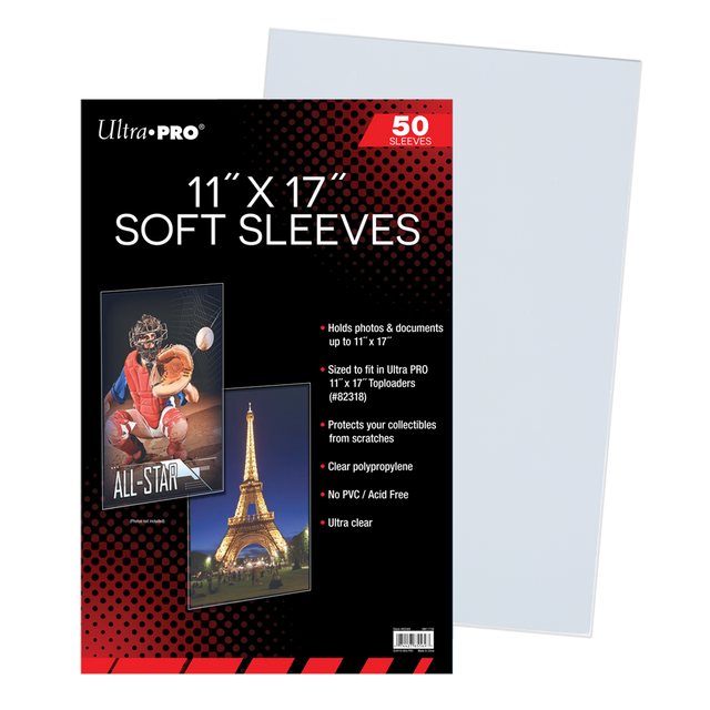 Ultra PRO 11" x 17" Soft Sleeves (50)