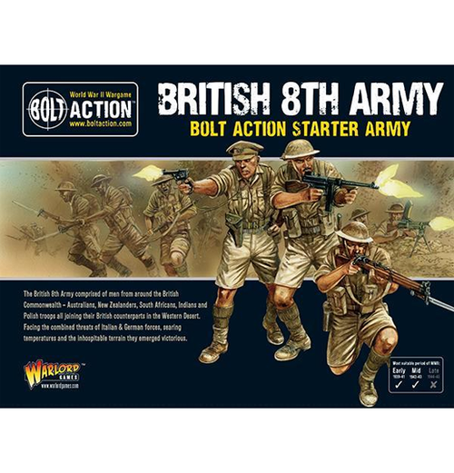 Bolt Action: British 8th Army - Starter Army (Eng)