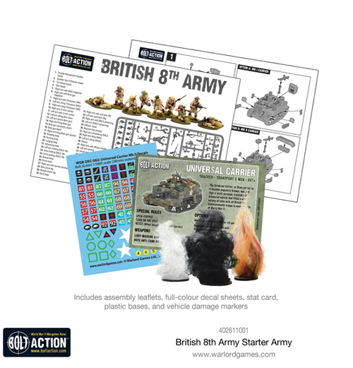 Bolt Action: British 8th Army - Starter Army (Eng)