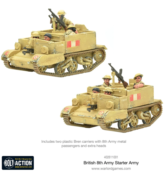 Bolt Action: British 8th Army - Starter Army (Eng)