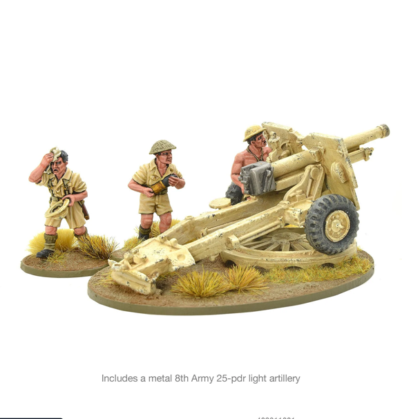 Bolt Action: British 8th Army - Starter Army (Eng)