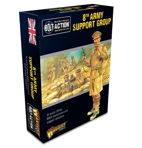 Bolt Action: British 8th Army - Support Group (Eng)