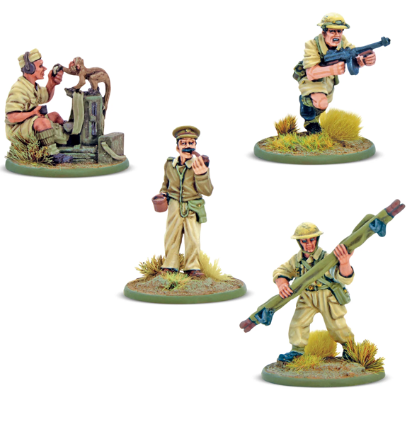 Bolt Action: British 8th Army - Support Group (Eng)