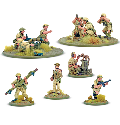 Bolt Action: British 8th Army - Support Group (Eng)