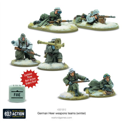 Bolt Action German Heer (Winter) Weapons Teams (Eng)