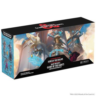 Dungeons & Dragons: Icons of the Realms - Bigby Presents Glory of the Giants - Limited Edition Boxed Set